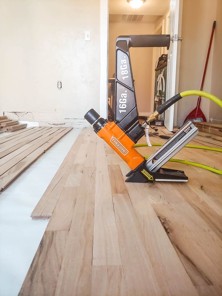 Wood Floor Installation Kansas, Pre Engineered Hardwood Flooring Installation